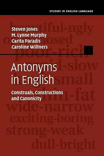 Antonyms in English cover