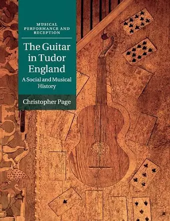 The Guitar in Tudor England cover