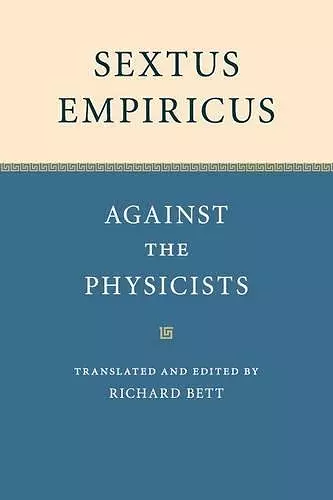 Sextus Empiricus cover