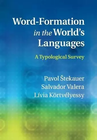 Word-Formation in the World's Languages cover