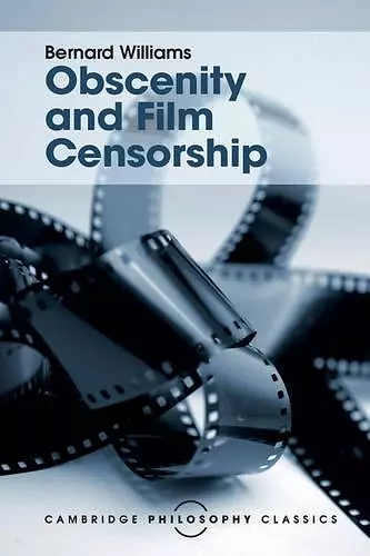 Obscenity and Film Censorship cover