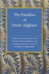 The Paradiso of Dante Alighieri cover