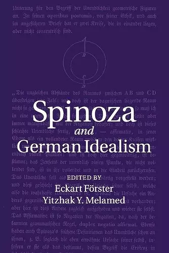 Spinoza and German Idealism cover