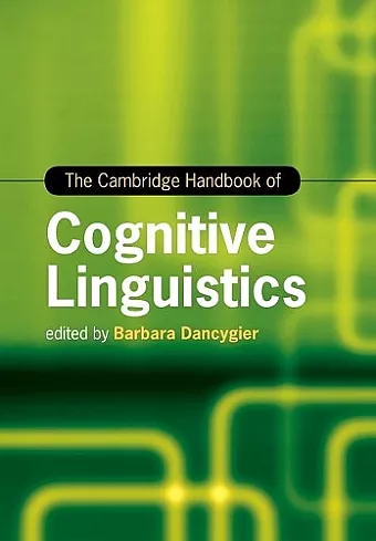 The Cambridge Handbook of Cognitive Linguistics cover