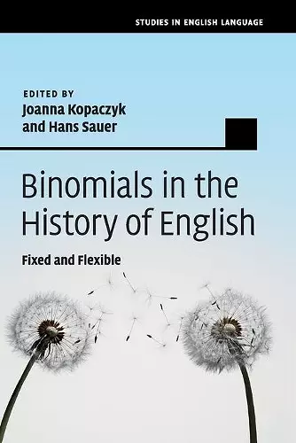 Binomials in the History of English cover