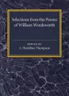 Selections from the Poems of William Wordsworth cover