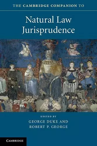 The Cambridge Companion to Natural Law Jurisprudence cover