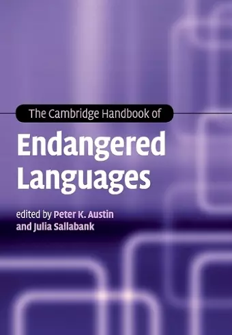 The Cambridge Handbook of Endangered Languages cover