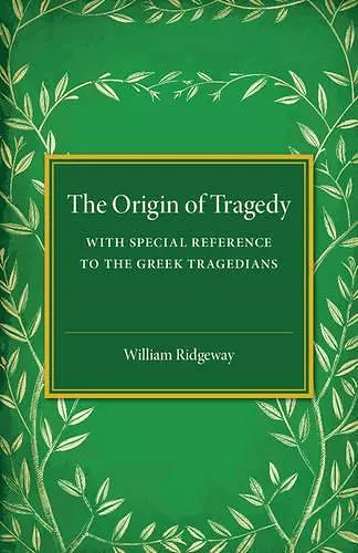 The Origin of Tragedy cover