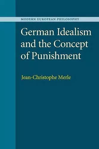 German Idealism and the Concept of Punishment cover