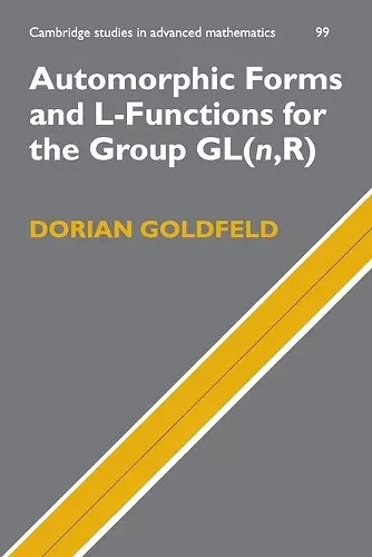 Automorphic Forms and L-Functions for the Group GL(n,R) cover