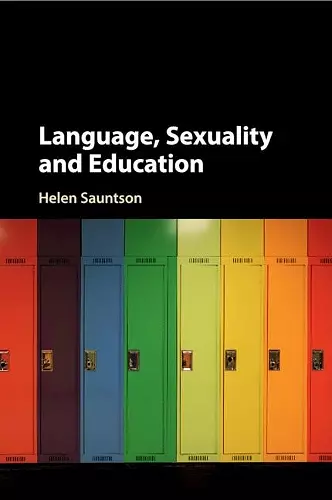 Language, Sexuality and Education cover