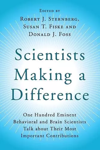 Scientists Making a Difference cover