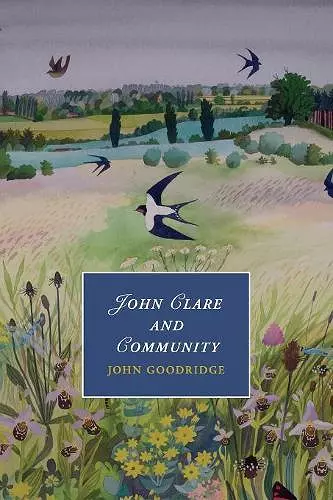 John Clare and Community cover