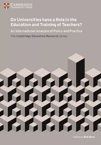 Do Universities have a Role in the Education and Training of Teachers? cover