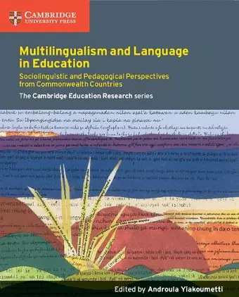 Multilingualism and Language in Education cover