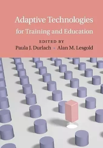 Adaptive Technologies for Training and Education cover