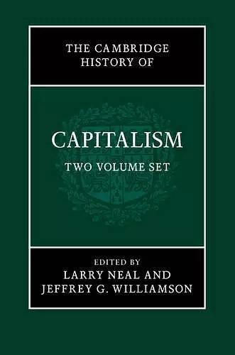 The Cambridge History of Capitalism 2 Volume Paperback Set cover