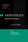 Aristotle's Generation of Animals cover