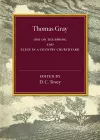 Thomas Gray: Ode on the Spring and Elegy in a Country Churchyard cover