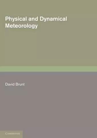 Physical and Dynamical Meteorology cover