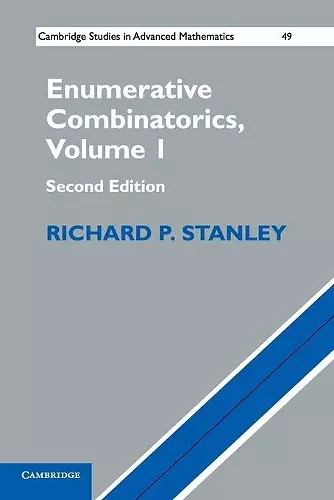 Enumerative Combinatorics: Volume 1 cover