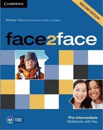 face2face Pre-intermediate Workbook with Key cover