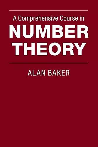 A Comprehensive Course in Number Theory cover