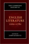 The Cambridge History of English Literature, 1660–1780 cover