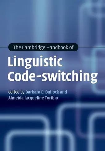 The Cambridge Handbook of Linguistic Code-switching cover