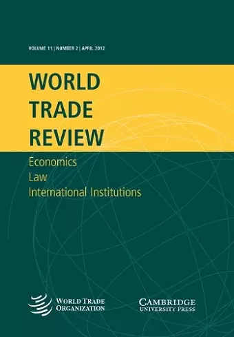 The WTO Case Law of 2010 cover