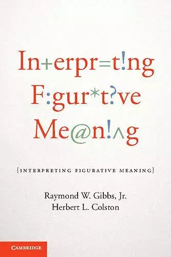 Interpreting Figurative Meaning cover