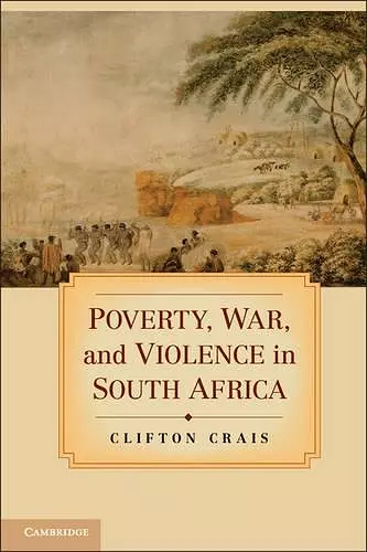 Poverty, War, and Violence in South Africa cover