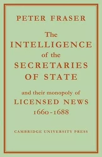 The Intelligence of the Secretaries of State cover