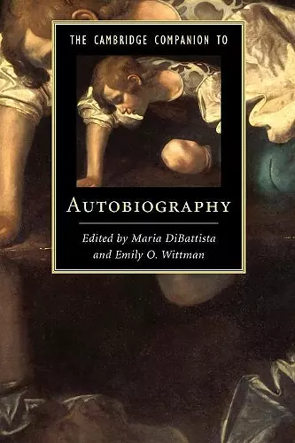 The Cambridge Companion to Autobiography cover