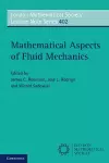 Mathematical Aspects of Fluid Mechanics cover