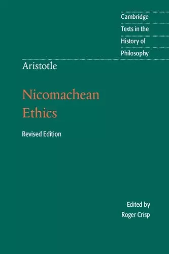 Aristotle: Nicomachean Ethics cover