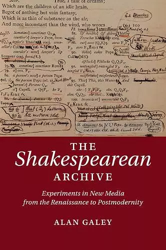 The Shakespearean Archive cover