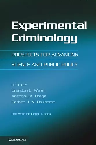 Experimental Criminology cover