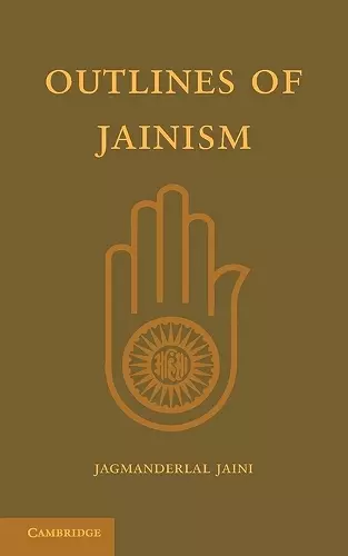 Outlines of Jainism cover