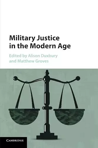 Military Justice in the Modern Age cover