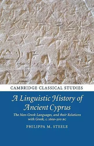 A Linguistic History of Ancient Cyprus cover