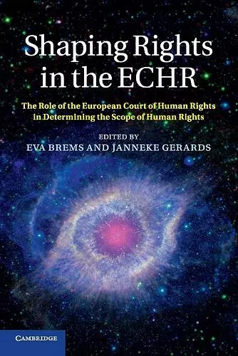 Shaping Rights in the ECHR cover