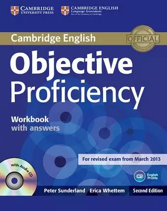 Objective Proficiency Workbook with Answers with Audio CD cover