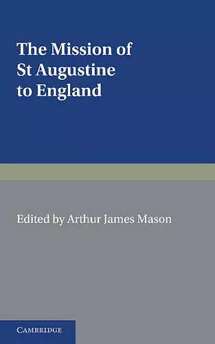 The Mission of St Augustine to England cover