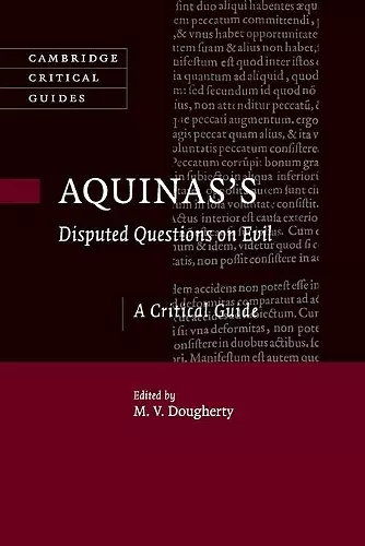Aquinas's Disputed Questions on Evil cover