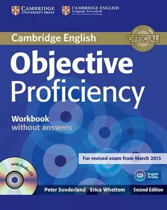 Objective Proficiency Workbook without Answers with Audio CD cover