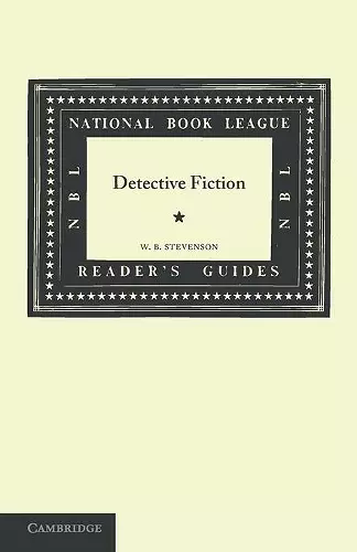 Detective Fiction cover