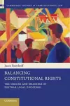 Balancing Constitutional Rights cover