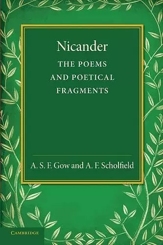 Nicander cover